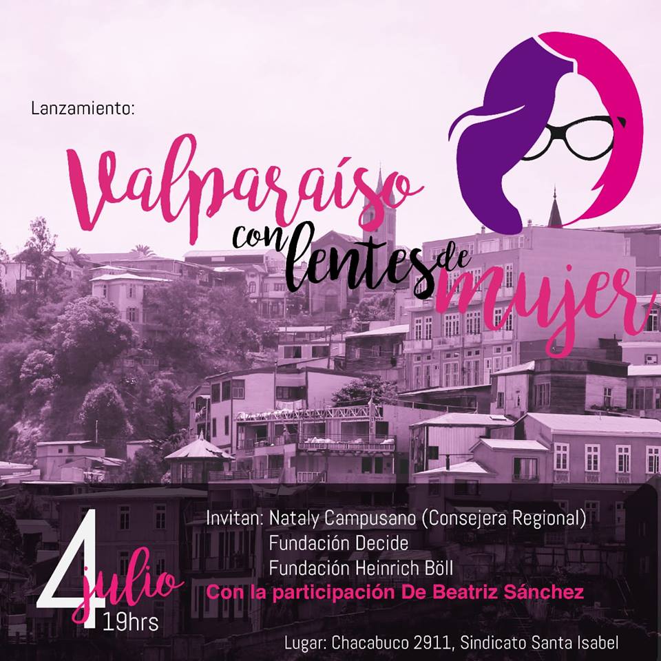 Valparaíso con lentes de mujer 
