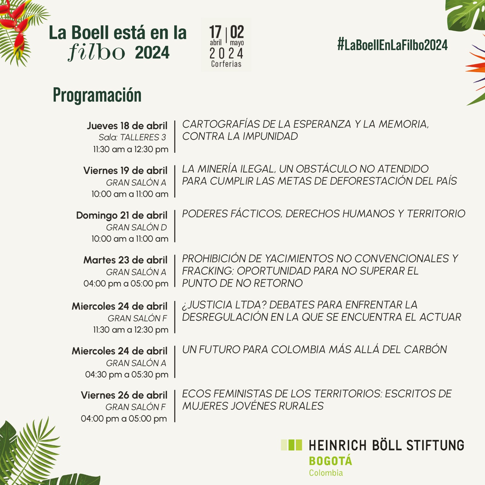 Boell en la filbo