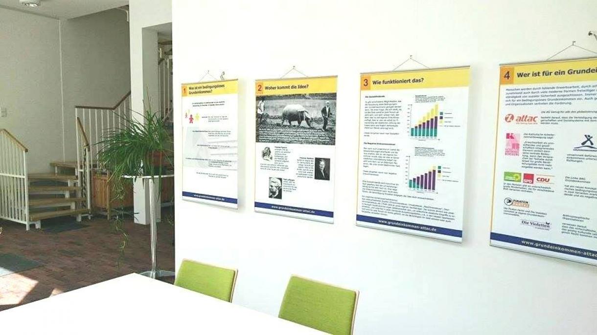 Ausstellung: Das bedingungslose Grundeinkommen