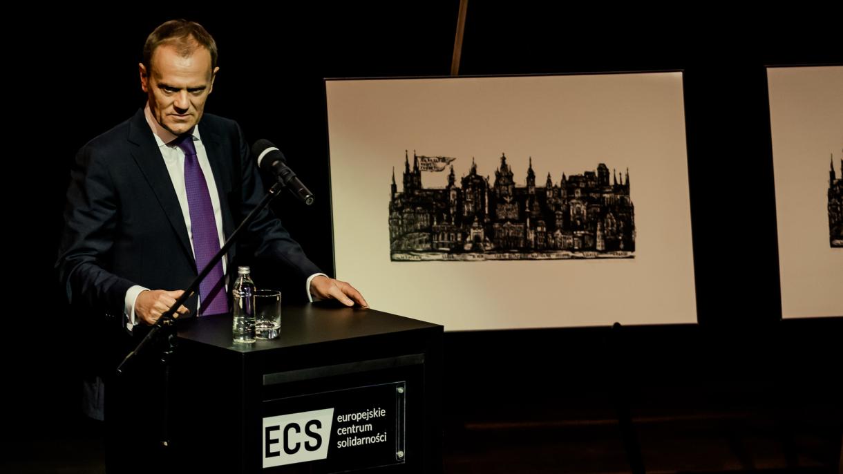 Donald Tusk na "Europa z widokiem na przyszłość" w 2015 