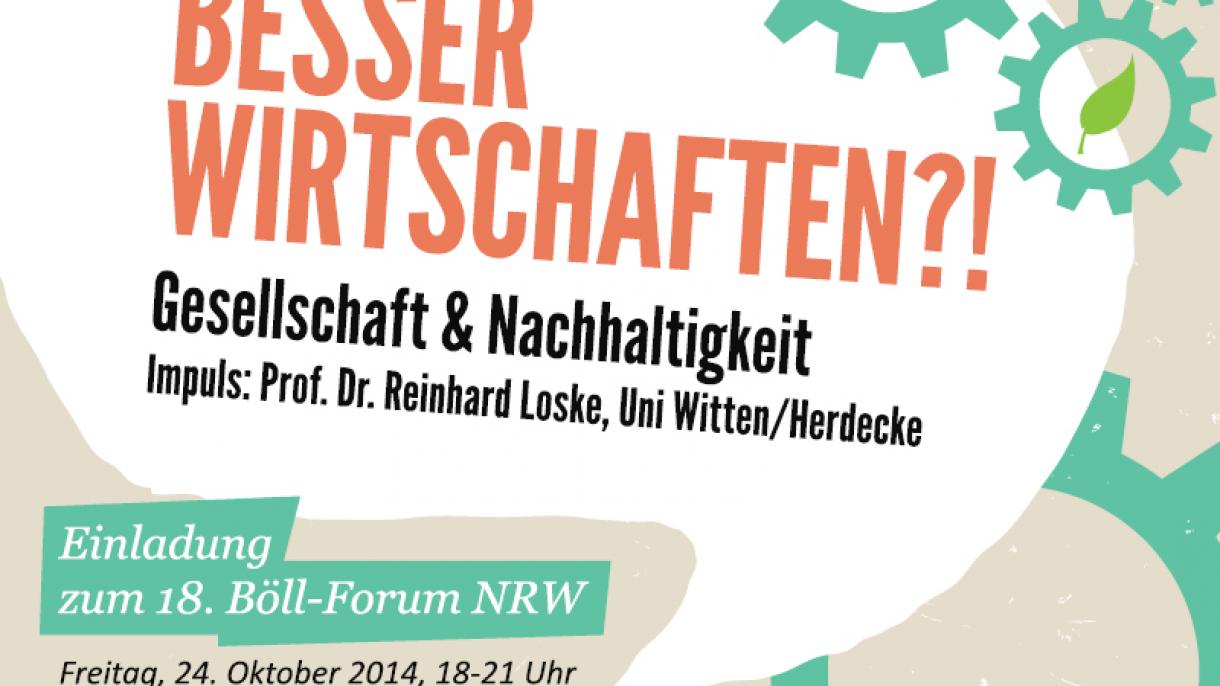 Eyecatscher vom Böll-Forum 2014