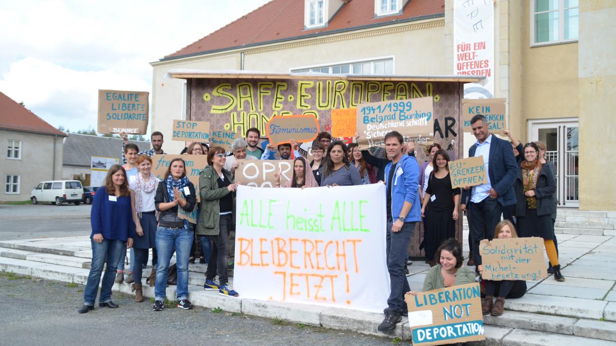 Kundgebung für Bleiberecht