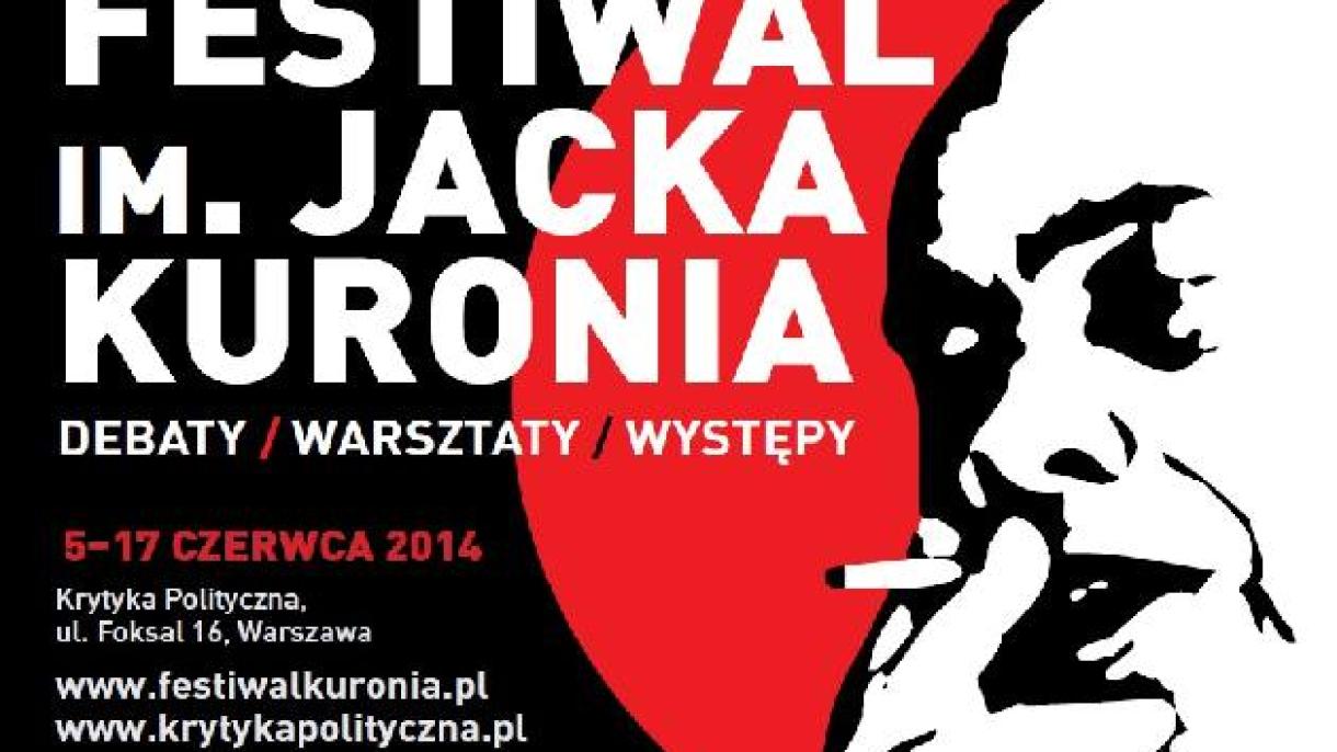 Plakat Festiwal Jacka Kuronia