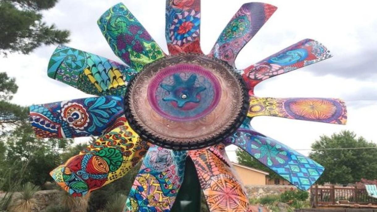 Flower Radiating by Scarlett Ayres, 2016 Army Arts and Crafts Contest – 1st Place