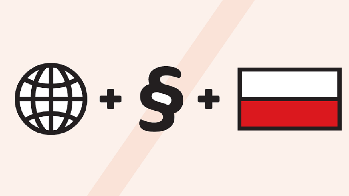 Plakat konferencji "Status cudzoziemca"