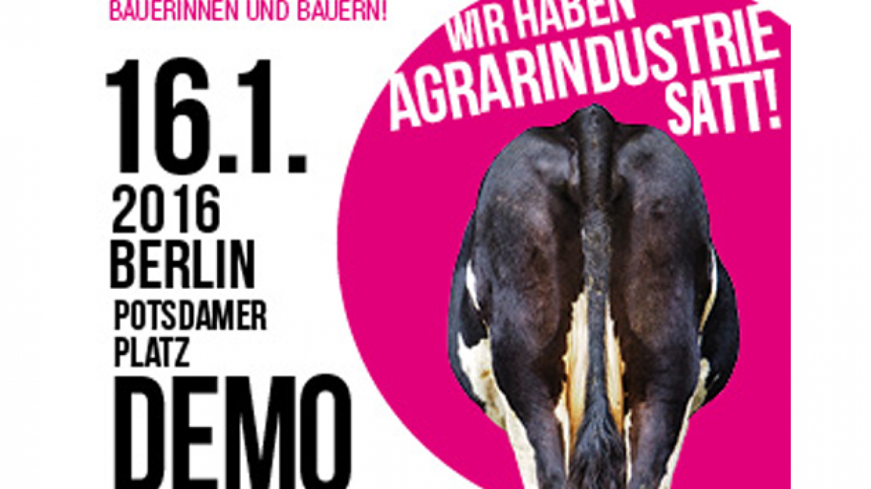 Veranstaltungsbild "Wir haben es satt"